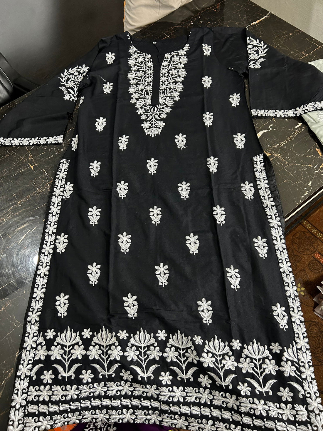 Chic Chicken Kari Long Kurti - Zibaish